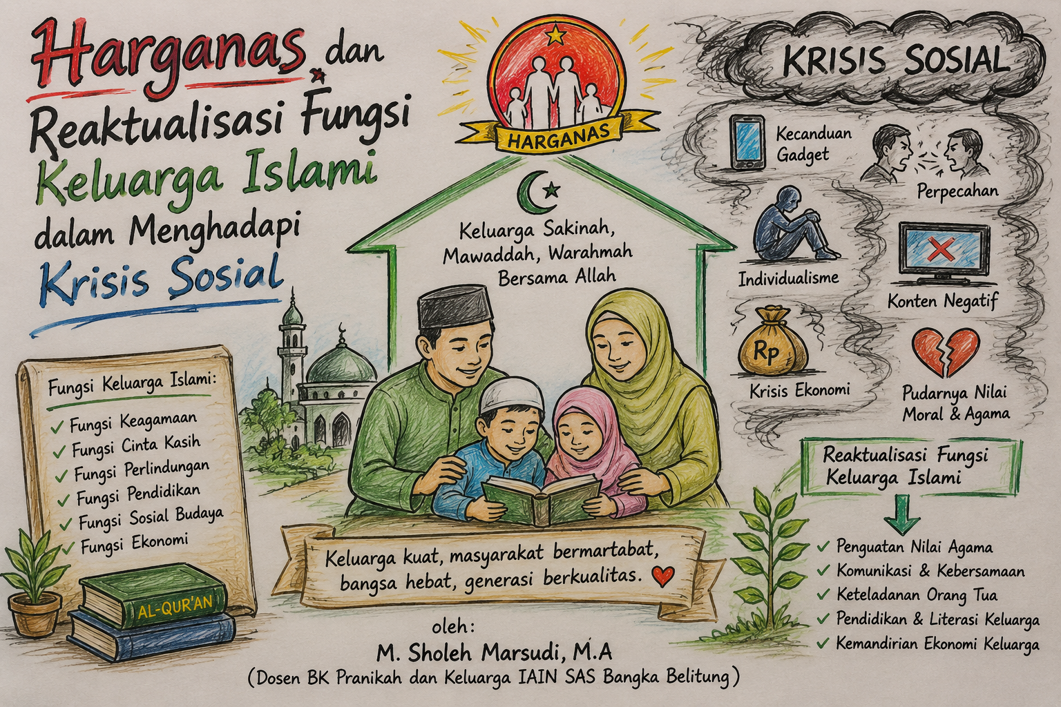 Harganas dan Reaktualisasi Fungsi Keluarga Islami dalam Menghadapi Krisis Sosial