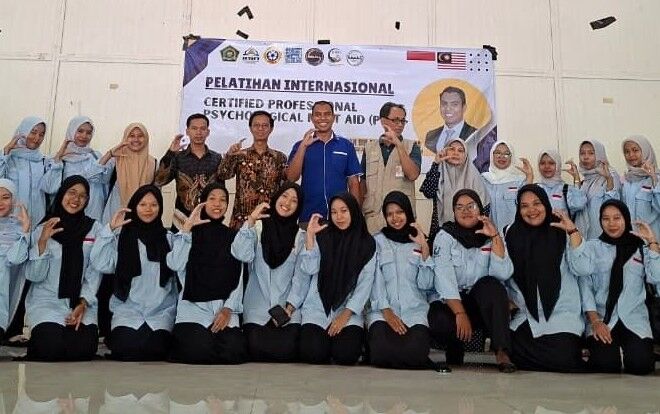 Pelatihan Internasional: Prodi BKI Bekali Mahasiswa dengan Certified Professional Psychological First Aid (PFA)