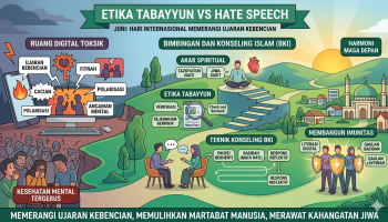 Etika Tabayyun vs Hate Speech: Memulihkan Kesehatan Mental Masyarakat Lewat Bimbingan dan Konseling Islam