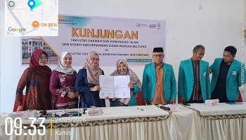 Jalin Sinergi Akademik, Prodi BKI IAIN SAS Babel dan IAIN Parepare Resmi Teken Perjanjian Kerja Sama